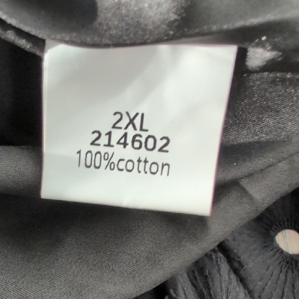 FLAMINGALS Eyelet Midi Dress Black Plus Size XXL NWT - Picture 12 of 12